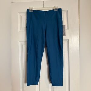 Blue Athleta Interval Stash 7/8 Tight